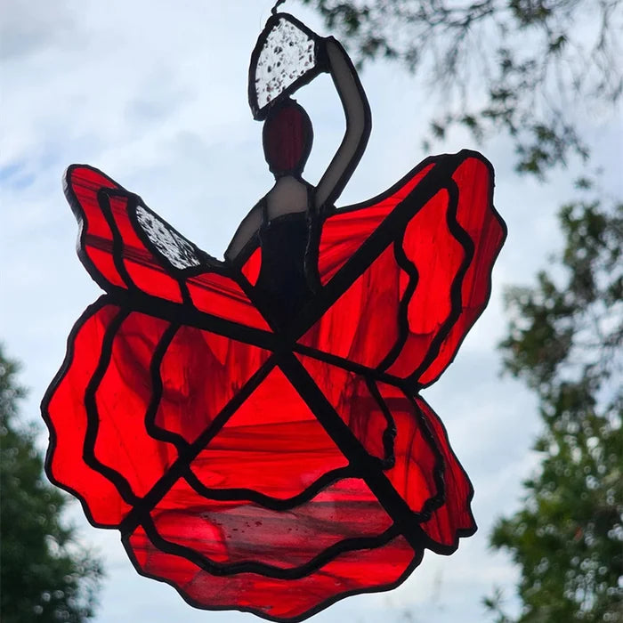 Colorful Glass Decorative Spinner