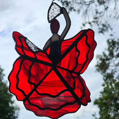 Colorful Glass Decorative Spinner