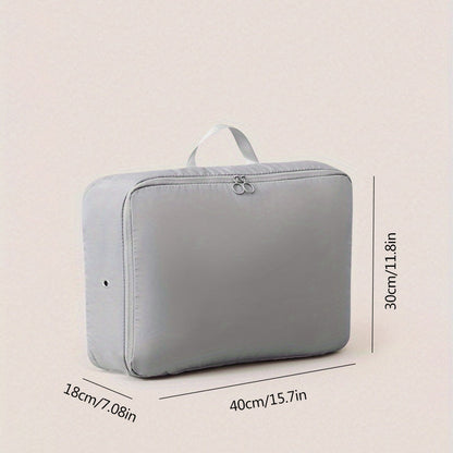 Spacious Double Zipper Pouch Organizer