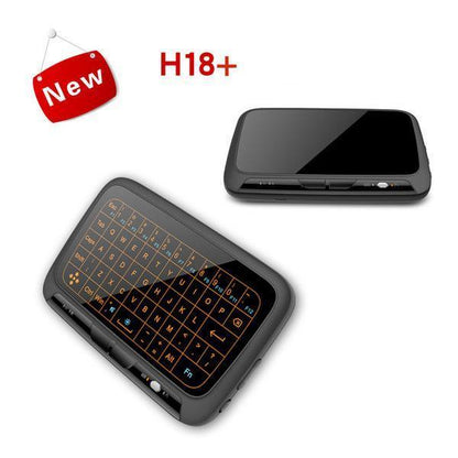 Compact Wireless LED Backlit Keyboard with Touchpad