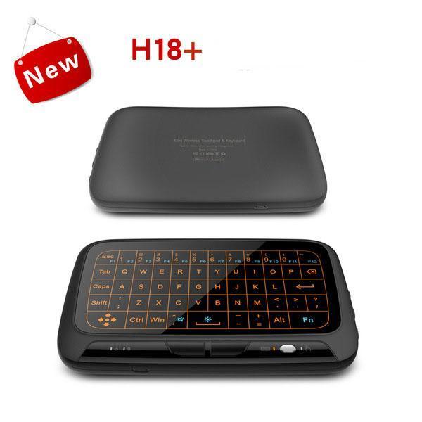 Compact Wireless LED Backlit Keyboard with Touchpad