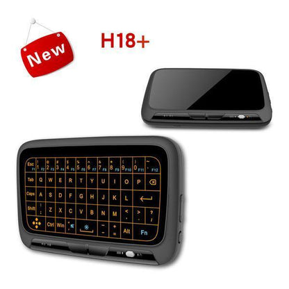Compact Wireless LED Backlit Keyboard with Touchpad