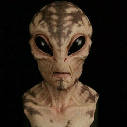 Creepy Alien Latex Mask for Halloween Cosplay