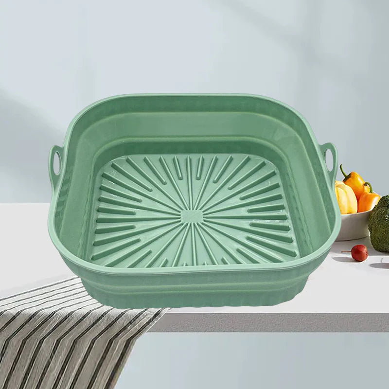 Non-Stick Air Fryer Grill Silicone Pan