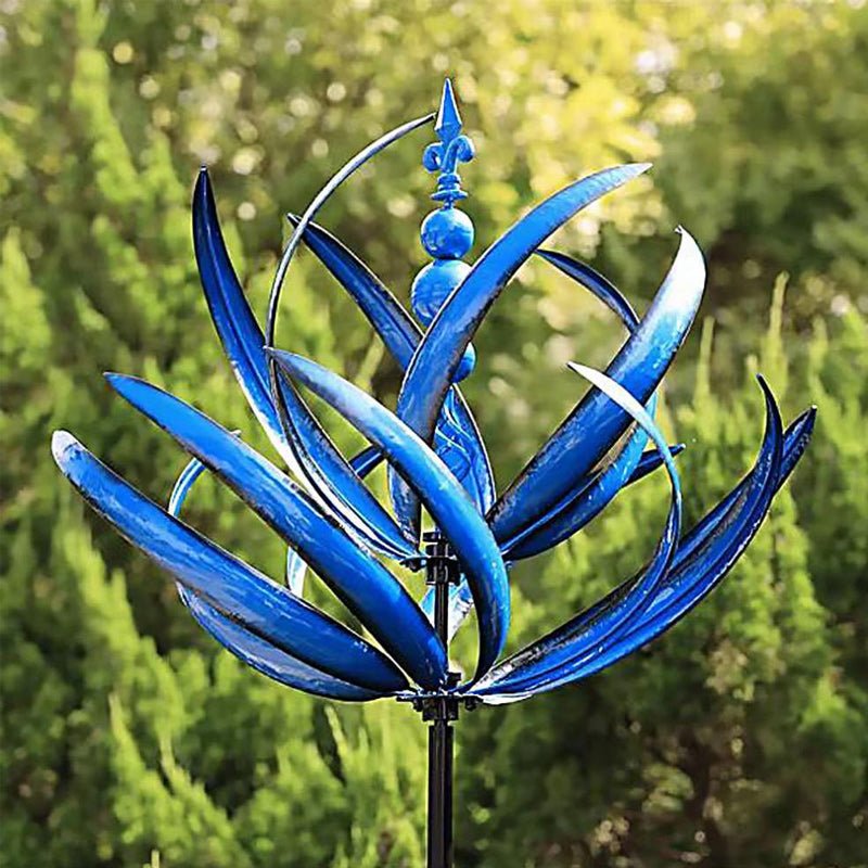 Colorful Garden Wind Spinner Ornament - Halri