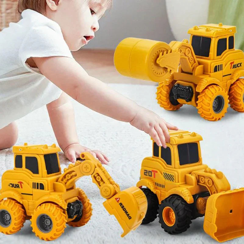 Construction Site Play Set – Mini Builders at Work - Halri