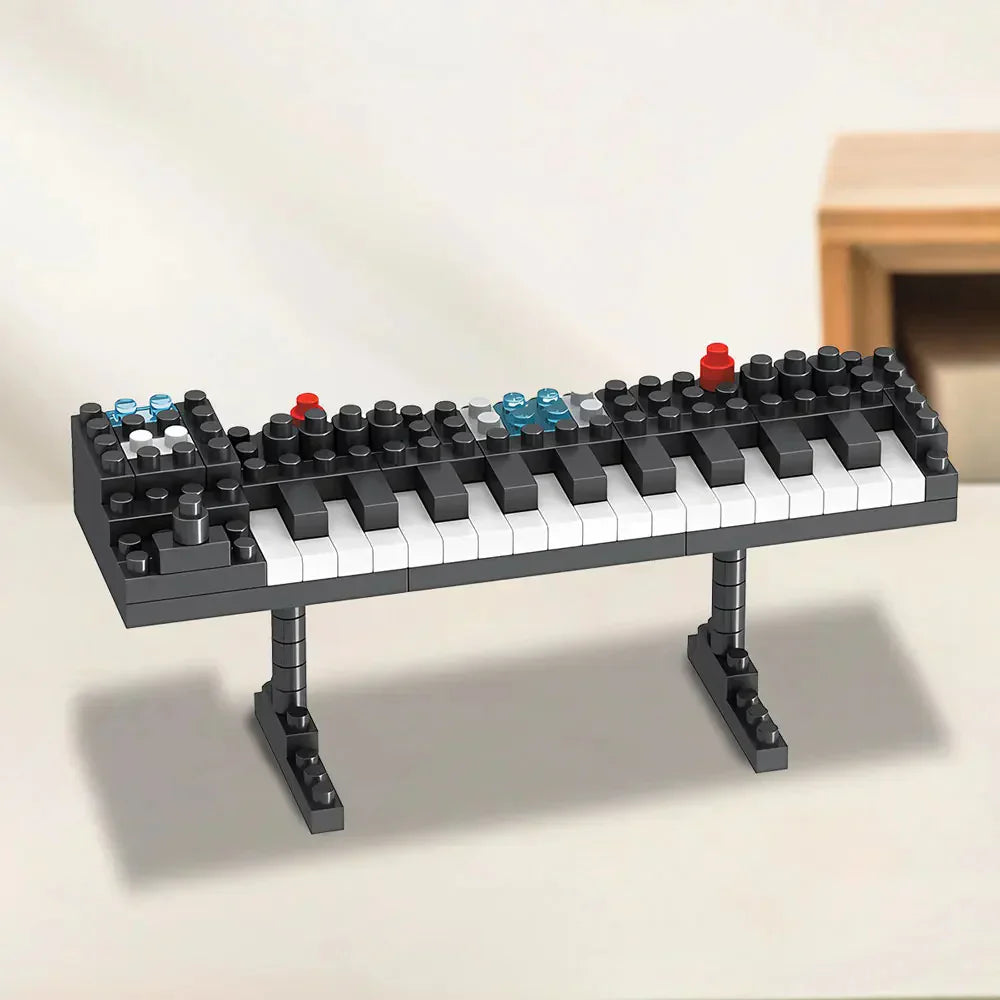 Mini Music Building Block Toy Kit Set