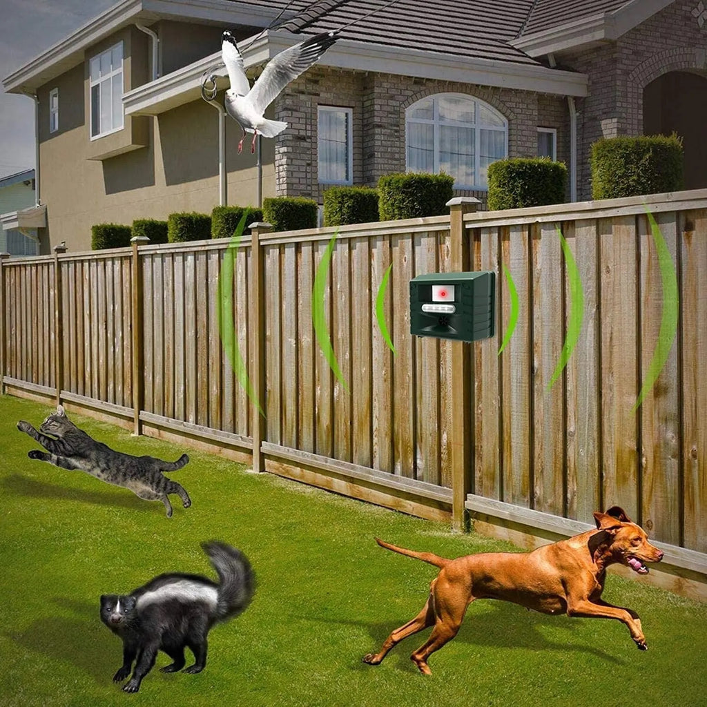 Outdoor Bird Deterrent Ultrasonic Repellent Device