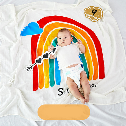 Soft Baby Blanket and Lightweight Swaddle Wrap