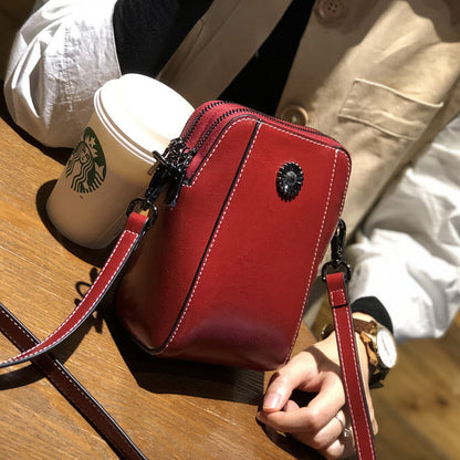 Women's Genuine Leather Phone Pouch