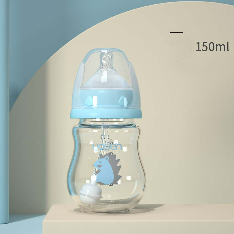 Soft Grip Baby Bottle with Silicone Teat & Fun Designs