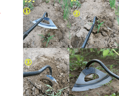 Durable Metal Garden Hoe Tool