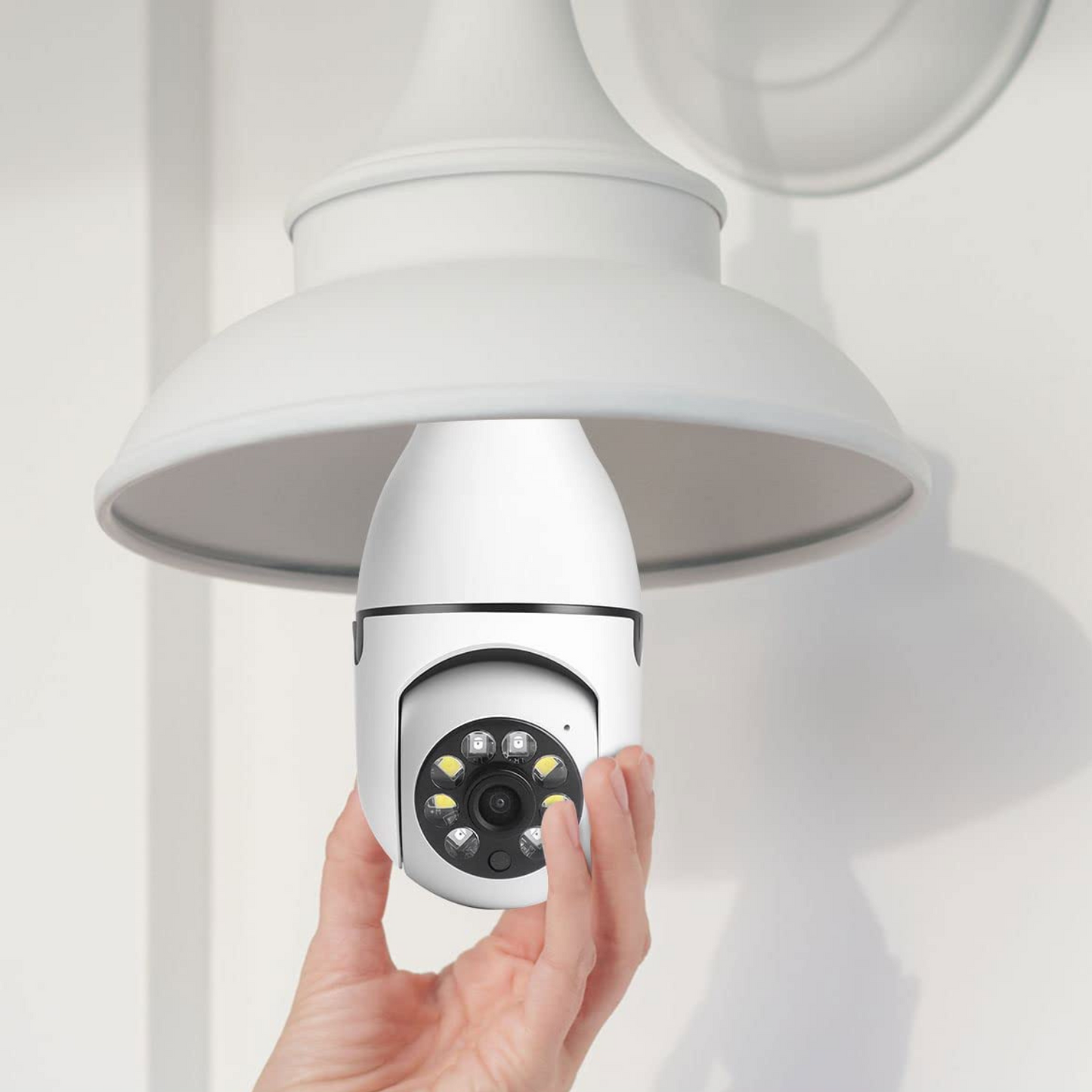 Wireless Home Security Camera Light Bulb