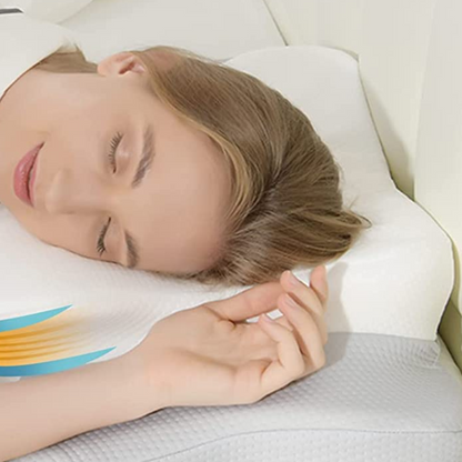 Contour Comfortable Ventilated Memory Foam Sleep Pillow
