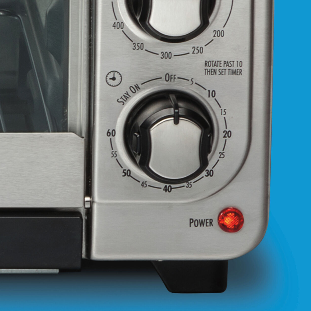 Compact Space Saving Countertop Toaster Oven