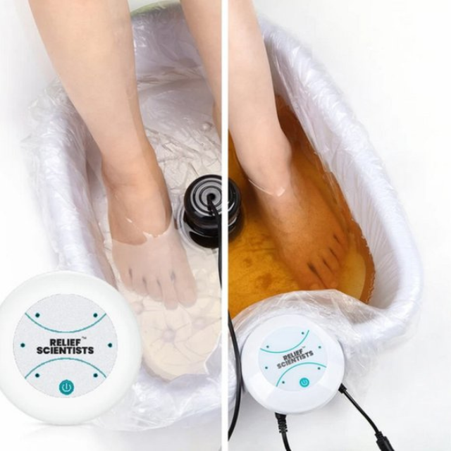 Relaxing Foot Spa Massager with Bubbles and Heat - Halri