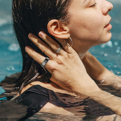 Fitness Tracker Smart Ring Monitor
