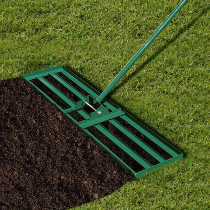 Extra Wide Garden Rake Yard Soil Leveler - Halri
