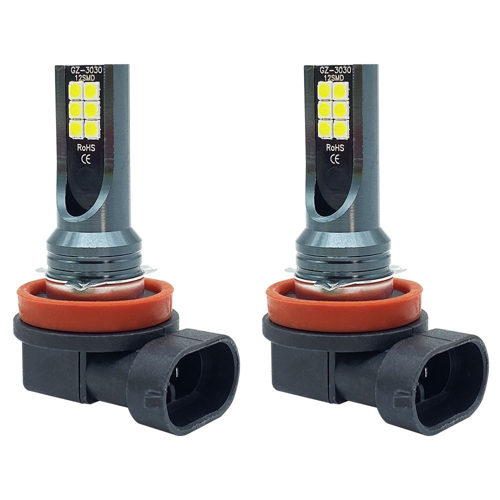 Super Bright LED Car Fog Light Kit H8 H9 H11