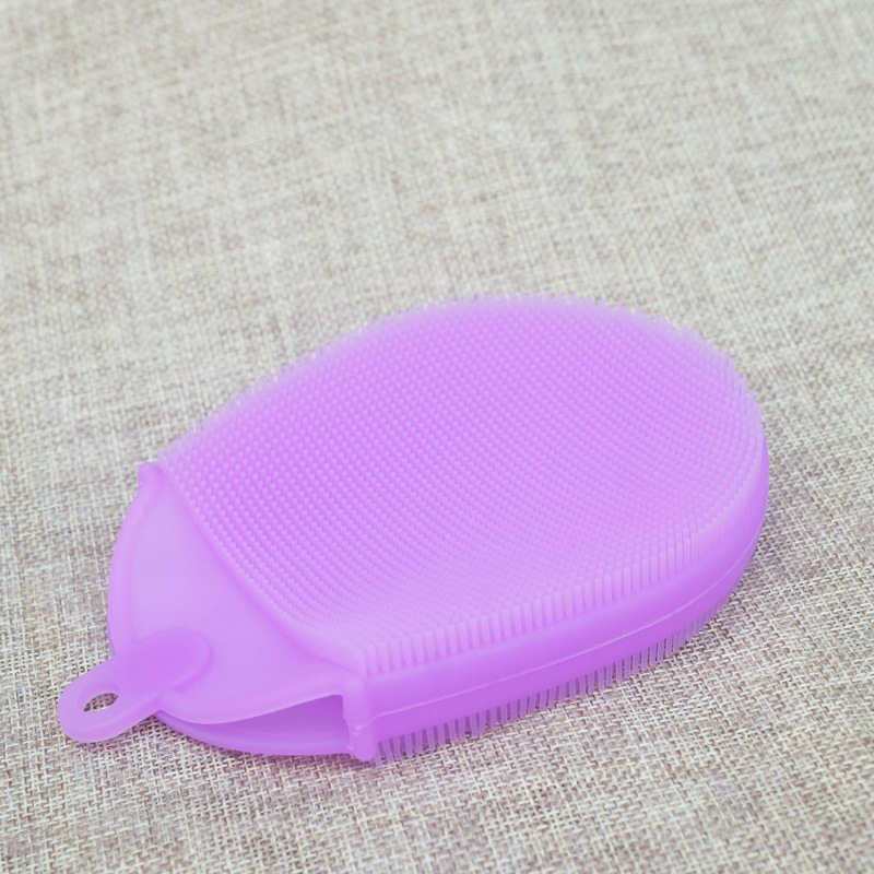 Gentle Baby Bath Soft Silicone Brush