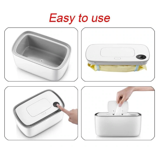 Compact Travel Baby Wipes Heater