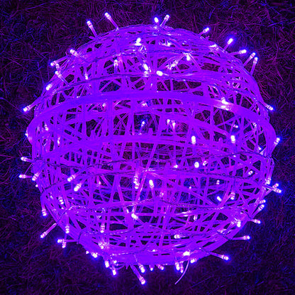 Colorful LED Solar Powered Hanging Garden Lamp