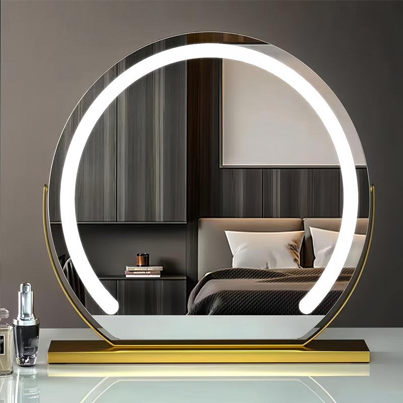 Bright LED Vanity Mirror with Touch Control & Rotation