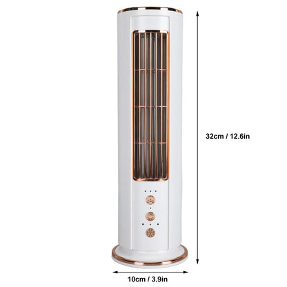 Compact Quiet Office Air Cooler Fan with Remote