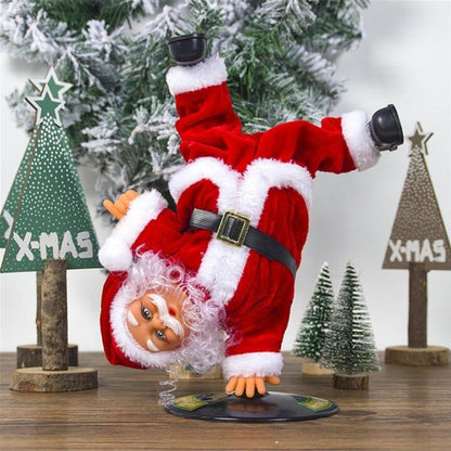 Humorous Christmas Santa Figure - Halri