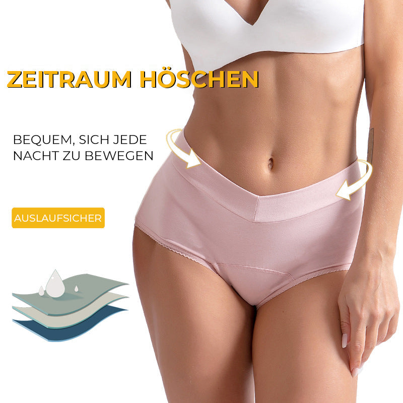 Comfortable High-Waisted Leakproof Women's Panties - Halri