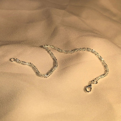 Sparkling Silver Luxury Bracelet