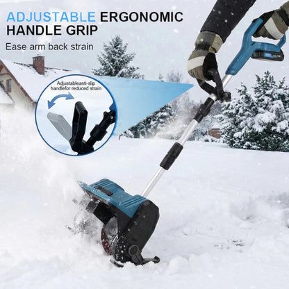 Portable Cordless Snow Shovel - Lightweight Easy Removal