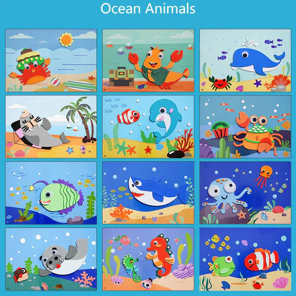 Fun Animal Sticker Playset