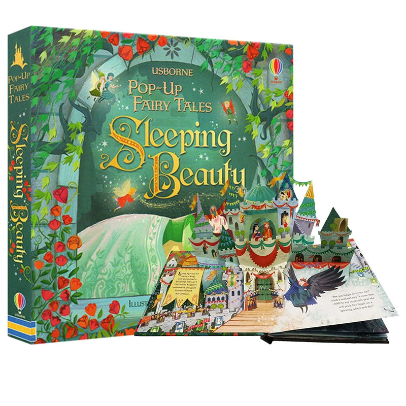 Colorful 3D Pop Up Story Book for Kids - Halri