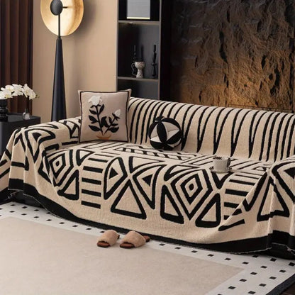 Luxury Sofa Slipcover Soft Non Slip Furniture Protector - Halri