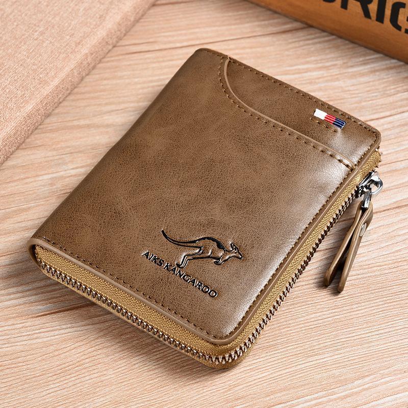 Secure Leather Mens Wallet with RFID Protection - Halri
