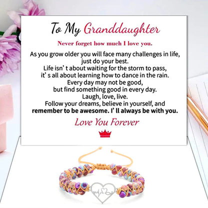 Lovely Grandma Pearl Beaded Bracelet