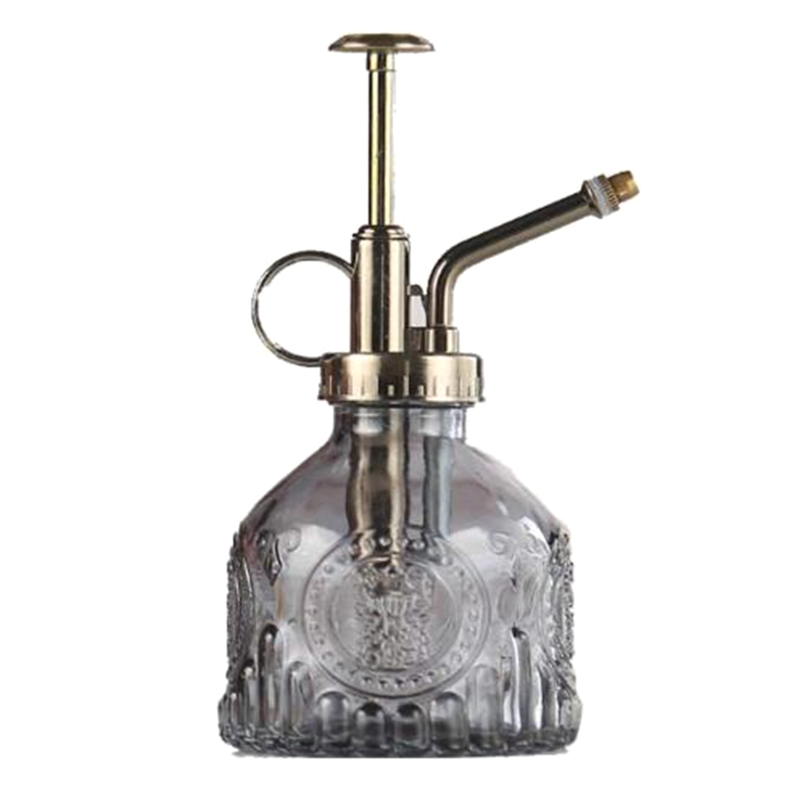 Retro Style Glass Plant Spray Bottle