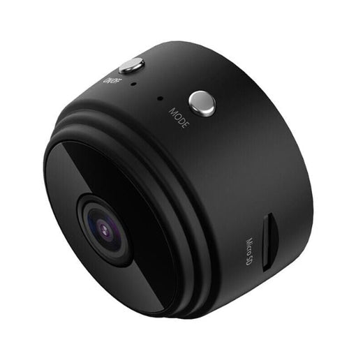 Compact Wireless Security Camera with Rechargeable Battery