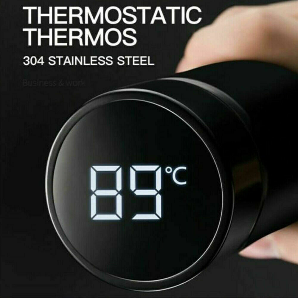 Insulated Digital Temperature Water Bottle