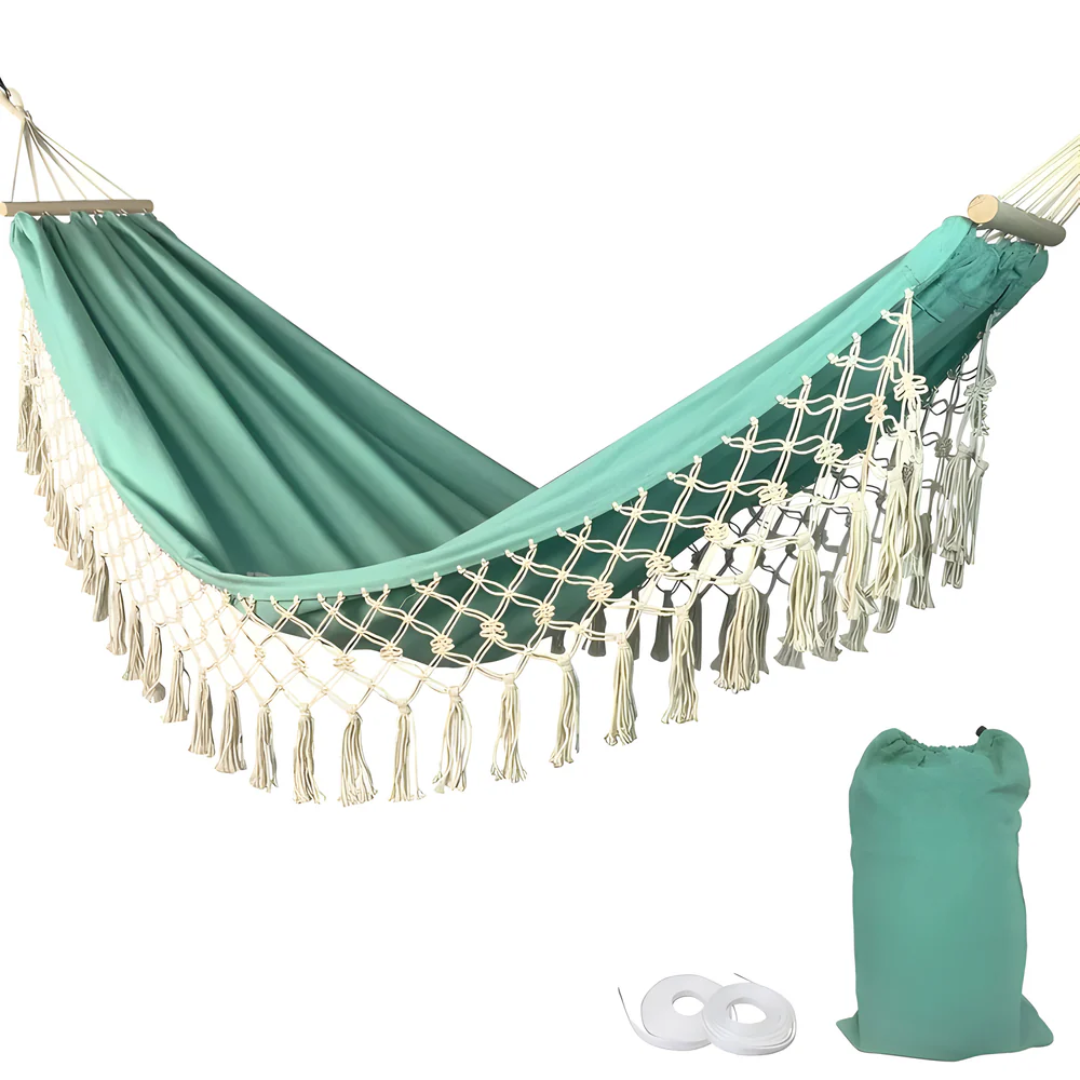 Soft Cotton Bohemian Hammock
