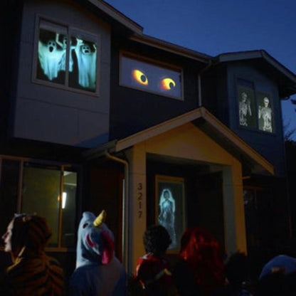 Spooky Window Projection Lamp Halloween Party Decor
