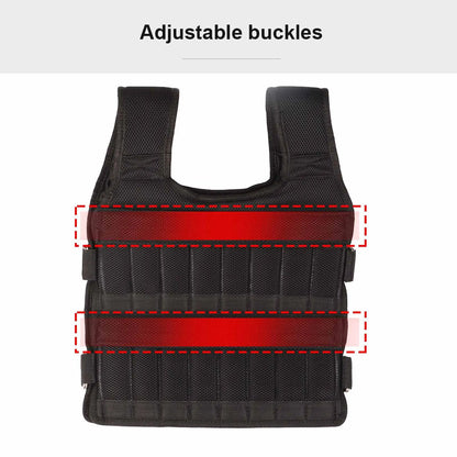 Durable Fitness Weighted Vest