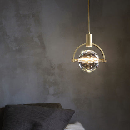 Elegant Crystal Pendant Ceiling Light - Halri