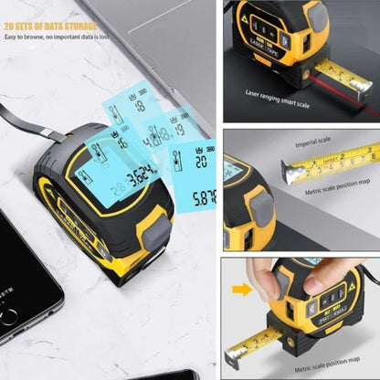 Multi-Function Infrared Laser Measuring Tape
