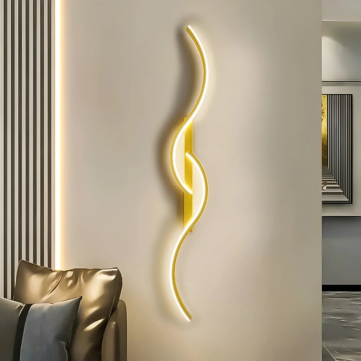 Contemporary Rounded LED Wall Lamp - Halri