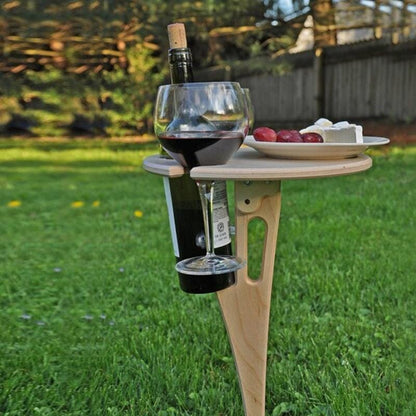 Portable Folding Wine Table - Halri