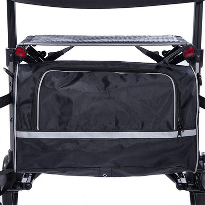 Sturdy Folding Walking Aid Rollator Walker