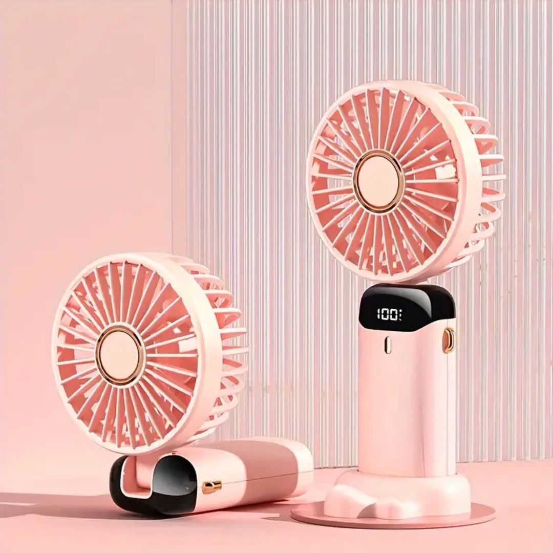 Portable Compact Rechargeable Hand Fan