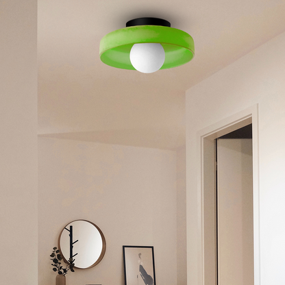 Sleek Circular LED Ceiling Lamp